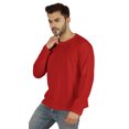 thumbnail image 3 of Inkmeso Men's Long Sleeve Cotton Basic Shirt Lightweight Solid T-Shirts, 3 of 7