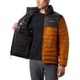 thumbnail image 3 of Columbia Men's Powder Lite Insulated Jacket, Burnished Amber, Shark, XL, 3 of 5