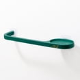 thumbnail image 1 of Oleegame 1PC Spoon And Lid Rest Wall Mounted Towel Rack Hanging Plastic Towel Bar Storage Rack Bathroom Rack Single Bar Bath Towel Rack Green, 1 of 9