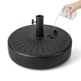 thumbnail image 2 of Patiojoy Water & Sand Fillable Umbrella Base 20" Round Table Umbrella Stand Base Umbrella Pole Holder, 2 of 10
