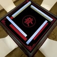 thumbnail image 5 of Poker Table Top Mahjong Mat Reduction Mahjongg Table Mat Mahjong Accessories Tablecloth Game Poker Domino Game Game Mat for Card Board and Tile Games 70X70Cm Board Game Table, 5 of 5