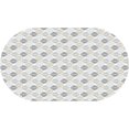 thumbnail image 2 of Oval Tablecloth 60 x 102 Inch, Vintage Abstract Leaf Tablecloth for Oval Table, Fabric Wrinkle Free Washable Waterproof Modern Tablecloth Oval Table Cloth for Dining Room Table, 2 of 2