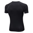 thumbnail image 3 of Yuyuzo Mens T-Shirts Short Sleeve Workout Gym Quick Drying Sports Base Layer Athletic Compression Shirts, 3 of 3