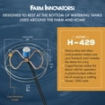 thumbnail image 4 of Farm Innovators H-429 1500 W Aluminum Submergible Water Tank Deicer, 4 Pack, 4 of 9