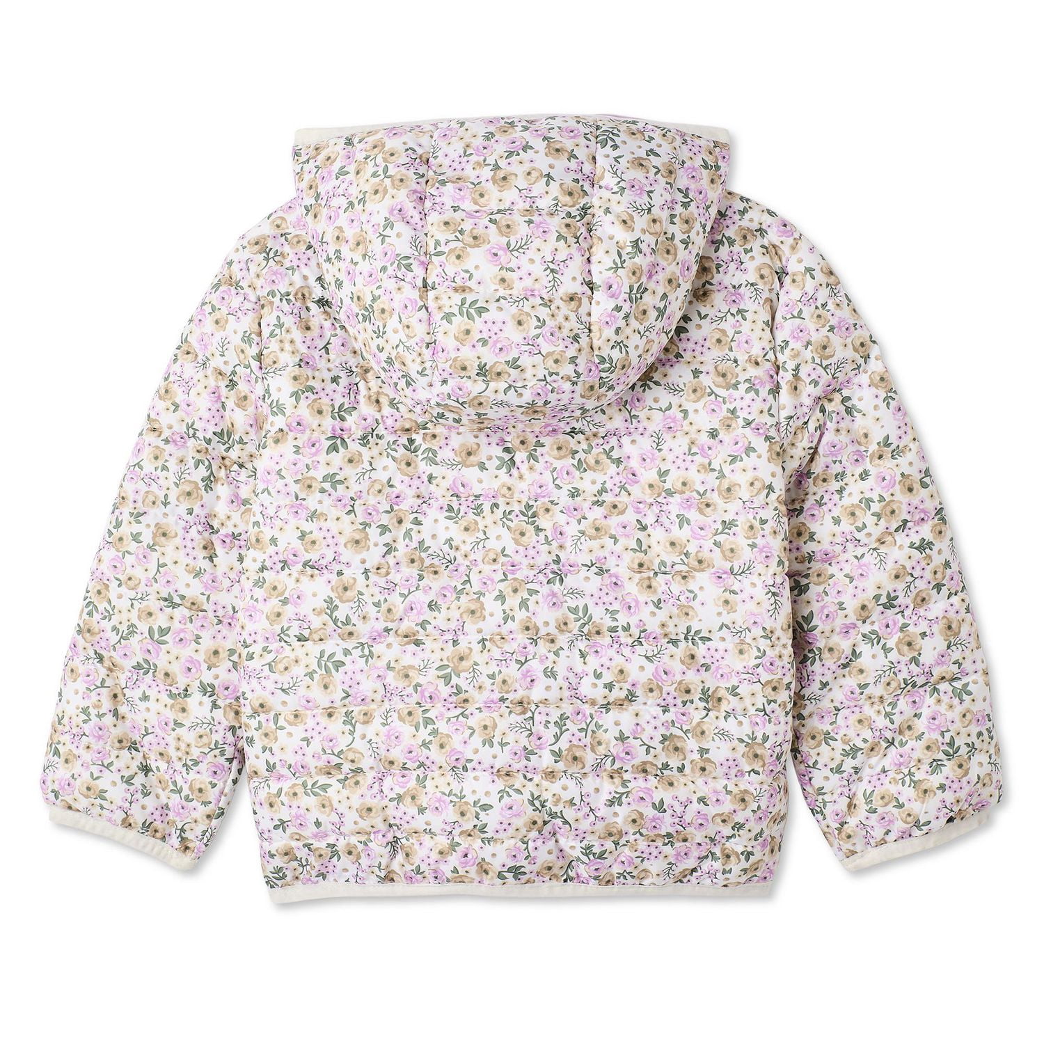 George Toddler Girls' Printed Puffer Jacket