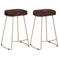 thumbnail image 1 of vidaXL Gavin Bar Stools 2 pcs Solid Mango Wood, 1 of 5