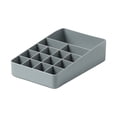 thumbnail image 4 of bbymog Organisation et Rangement Petits Carrés Boîte de Rangement pour Rouges à Lèvres Compartiment Boîte à Bijoux Sans Couvercle Boîte à Rouges à Lèvres Boîte de Vernis à Ongles Boîte de Maquillage de Bureau, 4 of 7