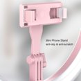 thumbnail image 3 of LED Ring Light 11'' with Mini Phone Stand & Dimmer Switch for Live Streaming & Video Portable LED Camera Light with Cell Phone Holder Fill-in Light Lamp with 3 Light Modes & 5 Brightness Levels, 3 of 7