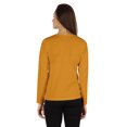thumbnail image 4 of Inkmeso Solid Button Henley T-shirt For Womens Casual BasicLong SleeveTee T-shirts, 4 of 7