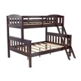 thumbnail image 3 of DHP Airlie Twin-Over-Full Bunk Bed with Ladder, Espresso, 3 of 5