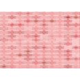 thumbnail image 1 of Ahgly Tapis Rectangulaire Lavable en Machine Intérieur Transitionnel Rouge Clair Rose, 5 Pieds x 7 Pieds, 1 of 7