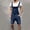 Dark Blue, variant on EGNMCR Mens Shorts Men Casual Fashion Solid Breast Pocket Ripped Shorts Straight Type Overalls Gifts for Men