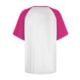 thumbnail image 5 of Timegard Womens Tops Summer Casual Color Block Drop Shoulder Short Sleeve Comfy Loose Blouse Top Tee, 5 of 5