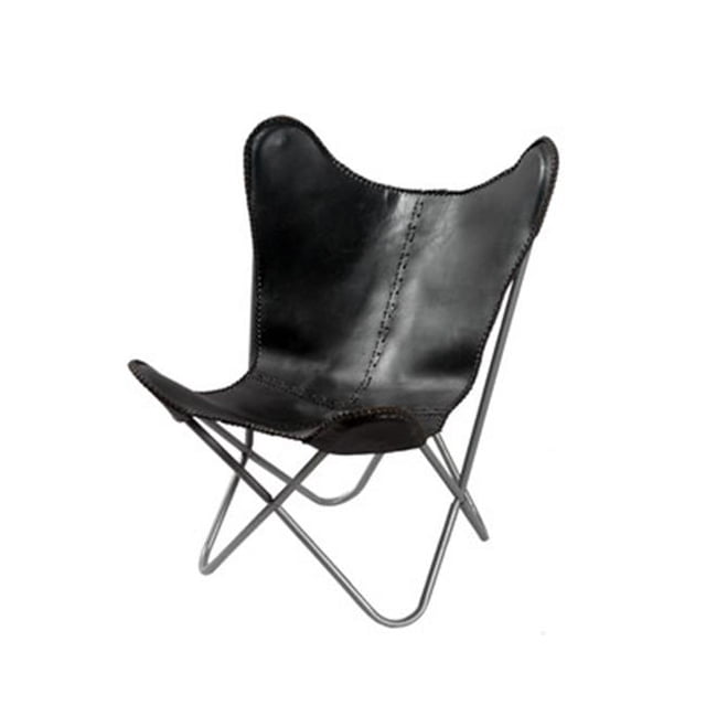 FASHION N YOU H-1147 White Leather Butterfly Chair