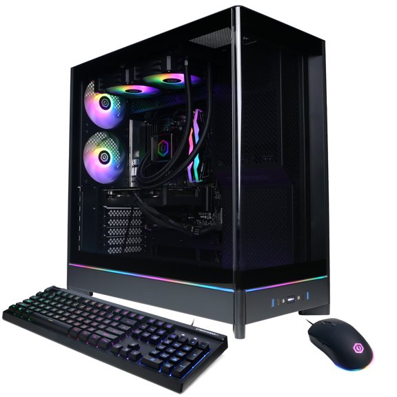 Ordinateur de jeux CyberPowerPC SLC11380CPG avec AMD Ryzen 7 9700X
