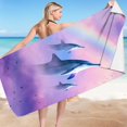 thumbnail image 1 of RKSTN Beach Towel Lightweight Colorful Bath Towel Sandproof Beach Blanket Towel For Travel Swimming Pool 30x60 Inch Absorbent Quick Dry Towel for Swimmers Pool Sand Proof Beach Towels, 1 of 3