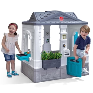 Step2 Neat & Tidy Cottage – Édition Homestyle – Maisonnette pour enfants (dès 18 mois)