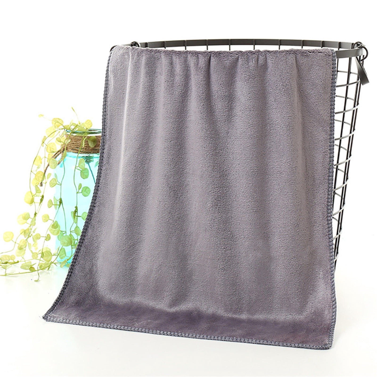 Bdday Kitchen Hand Towels 1pc Towel Shower Absorbent Superfine Fiber Soft Comfortable Towel Microfiber Washcloth