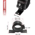 thumbnail image 3 of Unique Bargains 43mm de Diamètre Intérieur Auto Pompe à Carburant Pince Support de Montage en Alliage d'Aluminium Rouge, 3 of 6