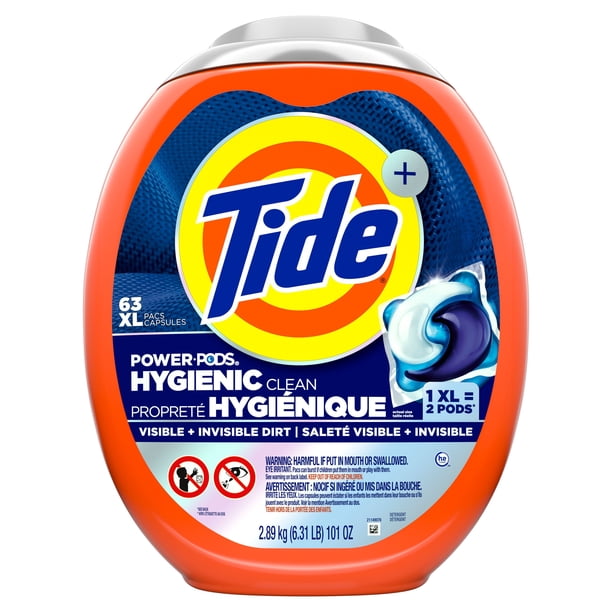 Tide Hygienic Clean Power PODS Laundry Detergent Pacs, Original