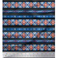 thumbnail image 1 of Soimoi Polyester Crepe Fabric Ikat Southwestern Fabric Prints by Yard 42 Inch Wide, 1 of 3