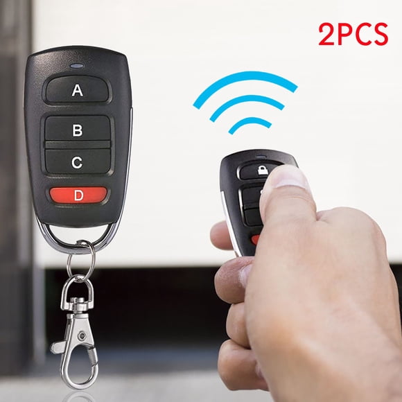 Weloille Electric Cloning Universal Gate Garage Door Opener Remote Control Fob 433mhz Replacement Key Fob