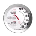 thumbnail image 3 of Dvkptbk Thermometer Roasting Meat T731 Oven Safe Large 2.5-Inch Easy-Read Face Home & Garden, 3 of 5