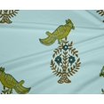thumbnail image 4 of oneOone Polyester Lycra Fabric Leaves|Bird & Floral Block Print Fabric By Yard 56 Inch Wide, 4 of 4