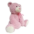 thumbnail image 2 of Kid Connection Pink Cuddly  Bear With Bow Plush Stuffed Animal 18”, 2 of 4