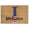 thumbnail image 2 of 4th of July Door Mat Outdoor,Independence Day Welcome Doormat, 4th of July Coir Doormat with Non Slip Backing ,Patriotic Mat Star Front Porch Rugs For Home Entrance 4th of July Decoration,(15*24"), 2 of 2