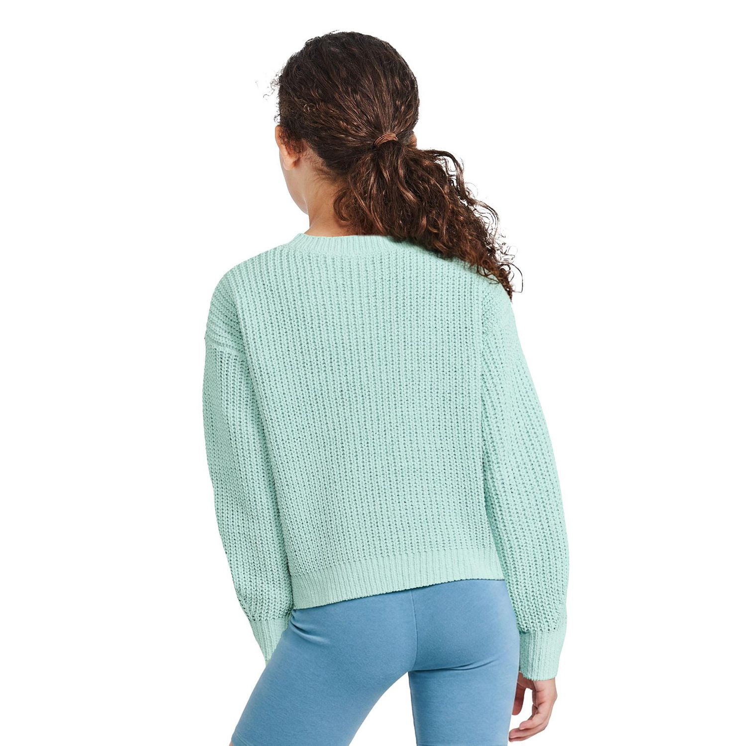 George Girls' Crew-Neck Chenille Pullover