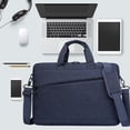thumbnail image 4 of Laptop Shoulder Bag 15.6 Inch Compatible With Laptop Or Tablet Water Repellent Fabric For Business School Travel, 4 of 7