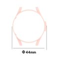 thumbnail image 4 of Étui de Protection pour Montre Smartwatch PC Protection Rigide Pare-Chocs Protecteur d'Écran Couverture de Remplacement pour Galaxy Watch4 40mm/44mm [44mm] Rose, 4 of 9