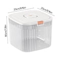 thumbnail image 3 of Back to School!Rice Dispenser,Grain Container Storage with Lid,Extra Large Food Containers,Food Storage Bins with Lids,Moisture Proof Household Cereal Dispenser Bucket for Kitchen Soybean Corn, 3 of 8