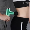 thumbnail image 3 of Mini Appareil de Massage à Main Électrique Rechargeable Relaxation du Corps Musculaire pour Poche Réglable 4 Têtes Masseur Tissu Profond Maison Vert, 3 of 9