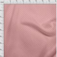 thumbnail image 4 of oneOone Viscose Jersey Pink Salmon Fabric Florals Craft Projects Decor Fabric Printed By The Yard 60 Inch Wide, 4 of 5