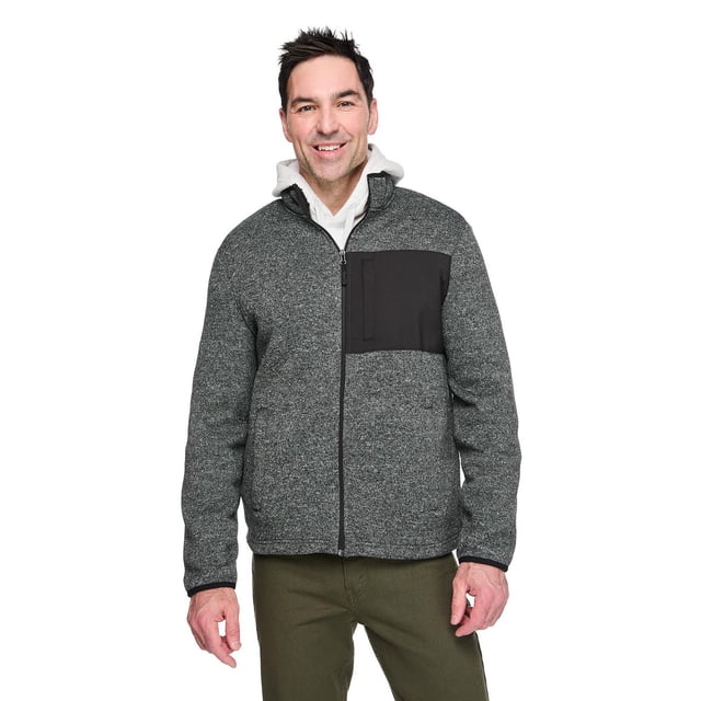 Manteau en molleton teddy George pour hommes