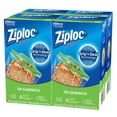 thumbnail image 1 of Ziploc Easy Open Sandwich Bags 4 x 150, 1 of 1
