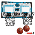 thumbnail image 1 of CUITING Panier de Basketball à Double Tir pour Enfants Intérieur Panier de Basketball pour 2 Joueurs avec Tableau d'Affichage Électronique Jouets pour Garçons Mini Panier de Basketball de Porte avec 2 Ballons, 1 of 7