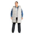 thumbnail image 2 of George Plus Women's Long Quilted Vest, 2 of 6