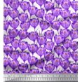 thumbnail image 1 of Soimoi Rayon Fabric Tulip Flower Decor Fabric Printed Yard 56 Inch Wide, 1 of 3