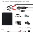 thumbnail image 4 of yeacher Upgraded Solar Battery Trickle Charger Maintainer 12V Portable Waterproof Solar Panel Trickle Charging Kit for Car Automotive Motorcycle Boat Marine RV Trailer Powersports Snowmobile, 4 of 8