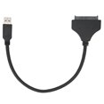 thumbnail image 2 of Hard Disk Adapter, Wide Applicability USB3.0 TO  ASM1153E Chip ABS Material  For SSD For HDD, 2 of 8