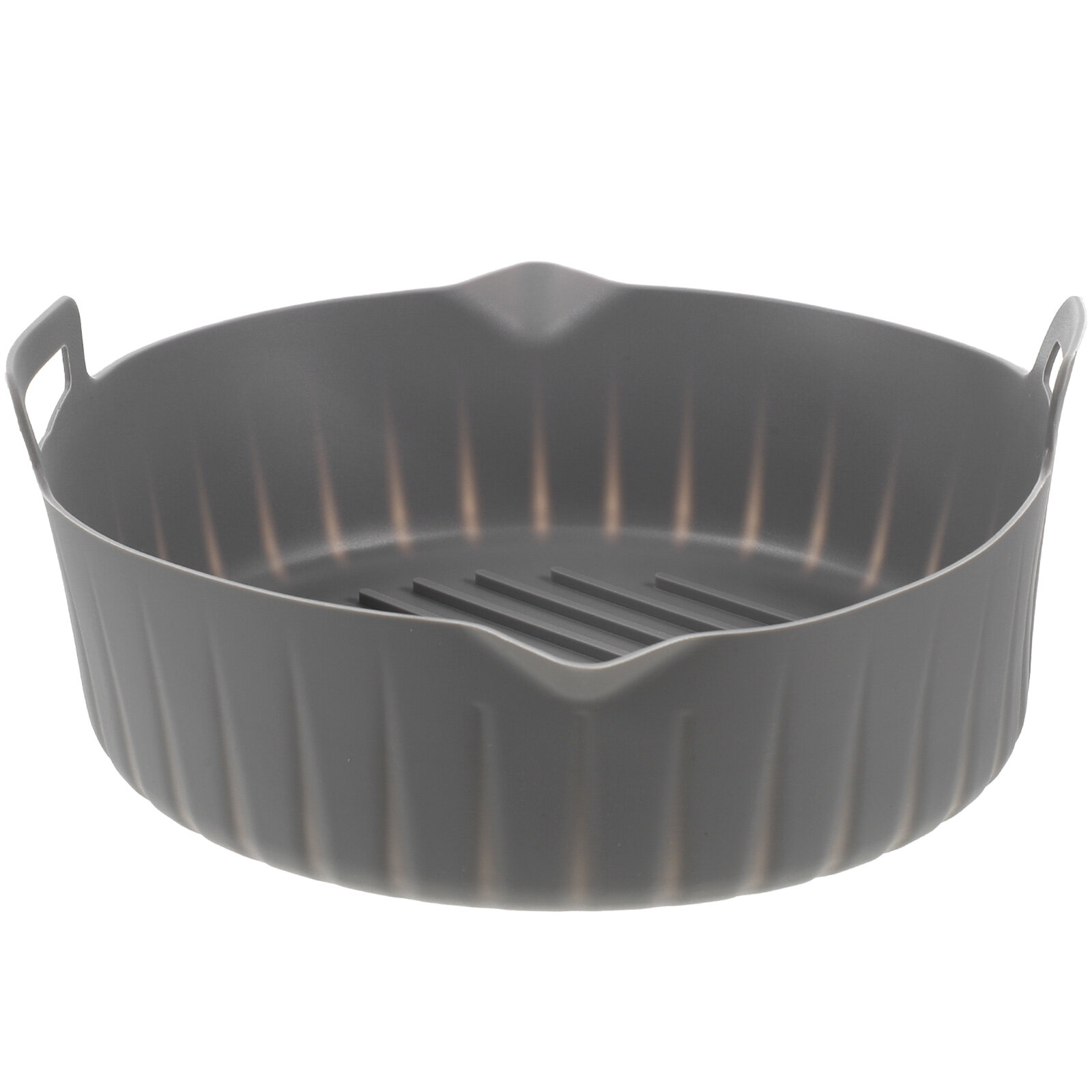 Air Fryer Silicone Pot Round Non-Stick Air Fryer Silicone Liner Compatible with Handles