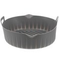 thumbnail image 1 of Air Fryer Silicone Pot Round Non-Stick Air Fryer Silicone Liner Compatible with Handles, 1 of 8