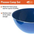 thumbnail image 3 of GSI Outdoors Pioneer Enamelware Camp Set with All Your Camping Needs for Four with Pot, Pan, Table Setting and Percolator in Durable and Classic Design, 3 of 3