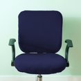 thumbnail image 1 of Baohd Computer Chair Cover Swivel Chair Cover Rotating for Chair Blue Backrest + Cushion Cover 1Set, 1 of 6