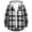 A-Dark Gray, variant on Ccpelsie Men's Flannel Shirt Plaid Hoodie Fall Casual Button Down Shirt Jackets Long Sleeve Stylish Hooded with Pockets(A-Grey,2XL)