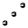 thumbnail image 4 of QualitChoice for Golf Score Counter 12 Strokes Portable Digit Handheld Indicator Training Aids Golfing Scoring Accessories Trainers White Black 3Set, 4 of 6