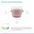 thumbnail image 3 of melii Click & Go Pods Contenants de Congélation pour Aliments pour Bébés et Contenants à Collations - 6x2oz, 3 of 7